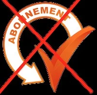Tampon ¨Sans abonnement¨